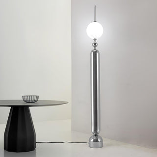 Avynen Futuristic Stainless Steel Floor Lamp-Neutral Decor