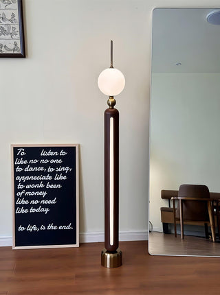 Avynen Futuristic Stainless Steel Floor Lamp-Neutral Decor