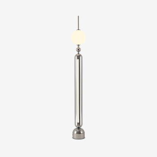 Avynen Futuristic Stainless Steel Floor Lamp-Neutral Decor