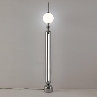 Avynen Futuristic Stainless Steel Floor Lamp-Neutral Decor