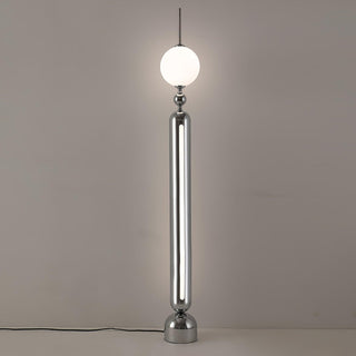 Avynen Futuristic Stainless Steel Floor Lamp-Neutral Decor