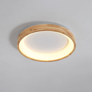 Uphae Plafonnier Minimaliste Carré en Bois