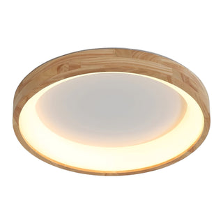 Uphae Plafonnier Minimaliste Carré en Bois