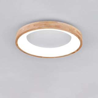 Uphae Plafonnier Minimaliste Carré en Bois