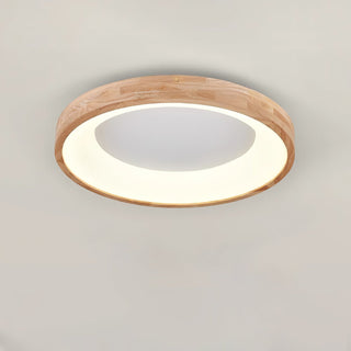 Uphae Plafonnier Minimaliste Carré en Bois