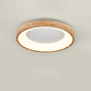 Uphae Plafonnier Minimaliste Carré en Bois