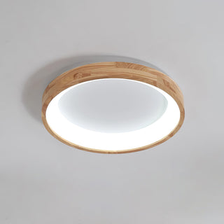 Uphae Plafonnier Minimaliste Carré en Bois
