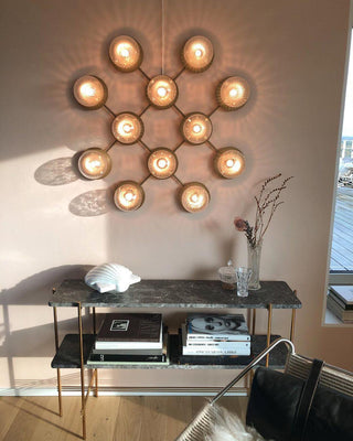 Lustra Lampe Murale Disque Globe Minimaliste