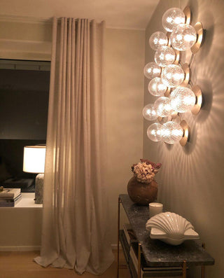 Lustra Lampe Murale Disque Globe Minimaliste