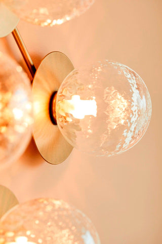 Lustra Lampe Murale Disque Globe Minimaliste