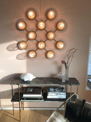 Lustra Lampe Murale Disque Globe Minimaliste