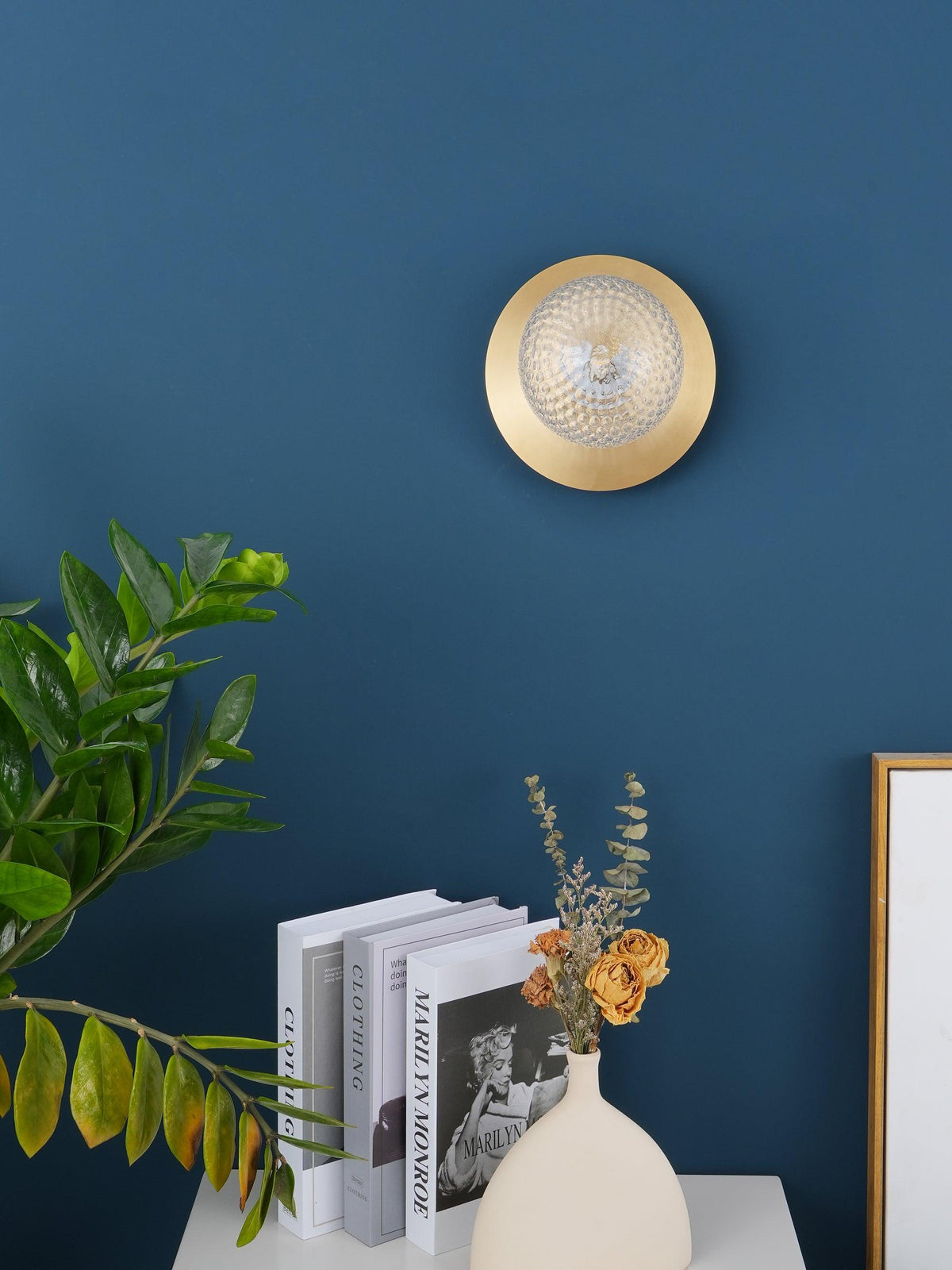 Ravaira Lampe Murale Disque Globe Minimaliste
