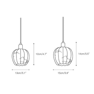 Suspension en Laiton et Albâtre Moderne Minimaliste Olraeos