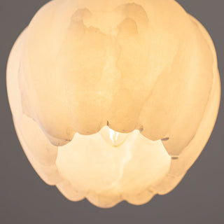 Suspension en Laiton et Albâtre Moderne Minimaliste Olraeos