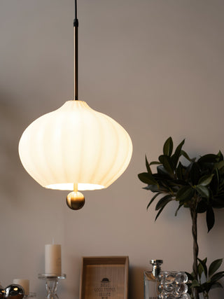 Zamarir Lampe à Suspension Moderne Minimaliste en Métal et Verre
