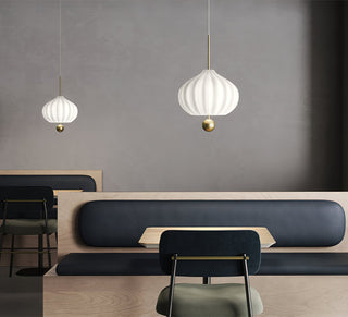 Zamarir Lampe à Suspension Moderne Minimaliste en Métal et Verre