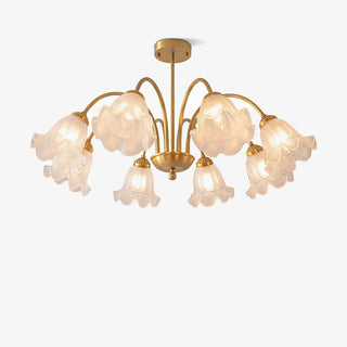 Forrest Lustre en Verre Élégant de Luxe-Luire