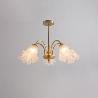 Forrest Lustre en Verre Élégant de Luxe-Luire