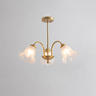 Forrest Lustre en Verre Élégant de Luxe-Luire