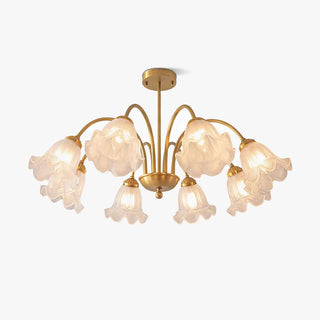 Forrest Lustre en Verre Élégant de Luxe-Luire