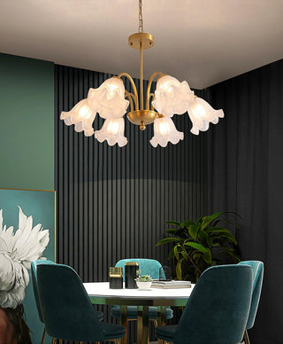 Forrest Lustre en Verre Élégant de Luxe-Luire