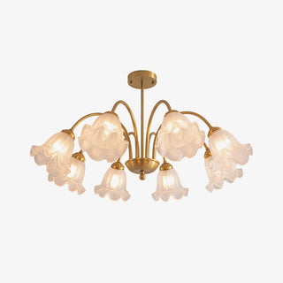 Forrest Lustre en Verre Élégant de Luxe-Luire