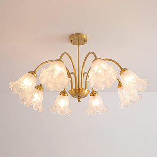 Forrest Lustre en Verre Élégant de Luxe-Luire