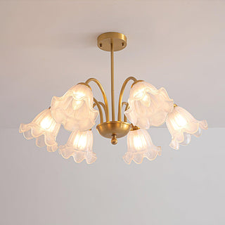Forrest Lustre en Verre Élégant de Luxe-Luire