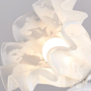 Zorien Lampe de Table en Acrylique à Motif Floral
