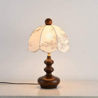 Clara Vintage Table Lamp-Neutral Decor