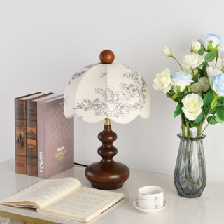 Clara Vintage Table Lamp-Neutral Decor