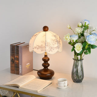 Clara Vintage Table Lamp-Neutral Decor
