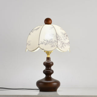 Clara Vintage Table Lamp-Neutral Decor