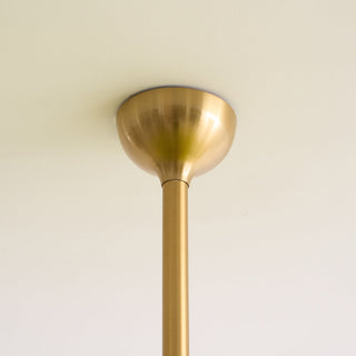 Lotus Lustre Contemporain en Verre à Feuilles Superposées