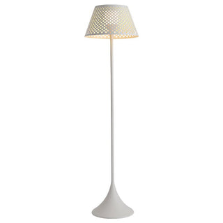 Callum Woven Solar Floor Lamp-Neutral Decor