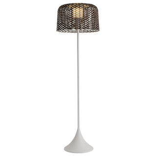 Callum Woven Solar Floor Lamp-Neutral Decor
