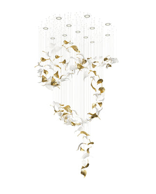 Ornorel Luxueux Verre Pendentif Lumière