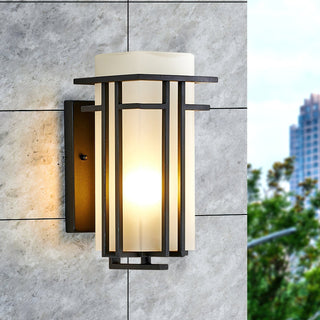 Lustra Lampe Murale Extérieure en Fer Lanterne Rétro-Luire