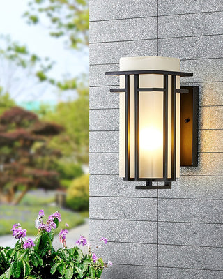 Lustra Lampe Murale Extérieure en Fer Lanterne Rétro-Luire