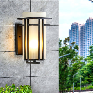 Lustra Lampe Murale Extérieure en Fer Lanterne Rétro-Luire