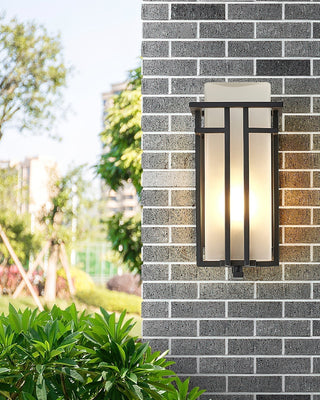 Lustra Lampe Murale Extérieure en Fer Lanterne Rétro-Luire