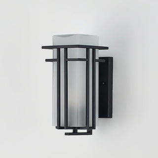 Lustra Lampe Murale Extérieure en Fer Lanterne Rétro-Luire