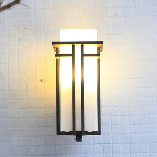 Lustra Lampe Murale Extérieure en Fer Lanterne Rétro-Luire