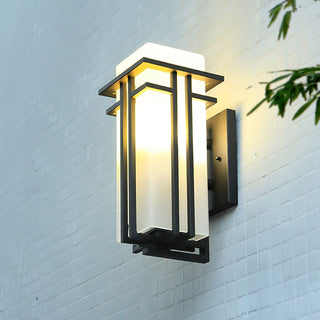 Lustra Lampe Murale Extérieure en Fer Lanterne Rétro-Luire