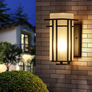 Lustra Lampe Murale Extérieure en Fer Lanterne Rétro-Luire
