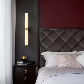 Olmirira Lampe Murale Minimaliste en Albâtre