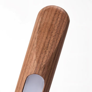 Echo Lampadaire en Bois Moderne Linéaire