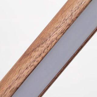 Echo Lampadaire en Bois Moderne Linéaire