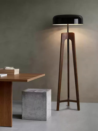 Kovain Lampadaire en Bois Minimaliste
