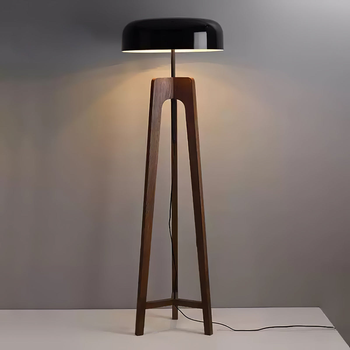 Kovain Lampadaire en Bois Minimaliste